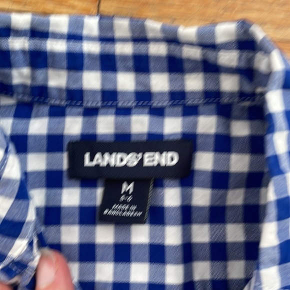Lands End Button Up Shirt - Picture 2 of 3